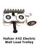 Hufcor #42 Electric Wall Lead Trolley