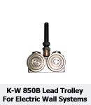 Kwick Wall 850 B Lead Trolley for Electric Wall Systems