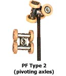 Panelfold Type 2 (pivoting axles)
