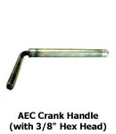 AEC Crank Handle with 3/8 in. Hex Head