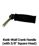 Kwik-Wall Crank Handle with 3/8 in. Square Head.
