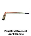 Panelfold Drop Seal Crank Handle