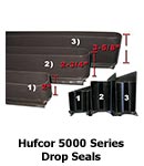 Hufcor 5000 Series Drop Seals