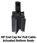 Modernfold End Cap for Pull Cable Actuated Bottom Seals