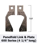 Panelfold Link and Plate, 600 Series (4.25 in. long extended)