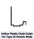 Hufcor Plastic Chain Guide For Type 45 Electric Walls