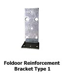 Foldoor Reinforcement Bracket Type 1