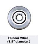 Foldoor Wheel (1.5 in. diameter)