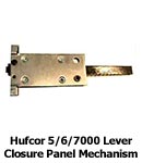 Hufcor 5000, 6000 and 7000 Series Lever Closure Panel Mechanism