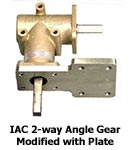 IAC 2-way Angle Gear Modified with a Plate