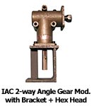 IAC 2-way Angle Gear Modified with a Bracket and One Hex Head
