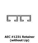 AEC No. 1231 Retainer without Lip