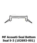 Modernfold Acousti-Seal Bottom Seal S-3 (102693-001)