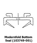 Modernfold Bottom Seal (103749-001)