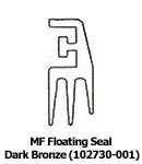 Modernfold Floating Seal Dark Bronze (102730-001)