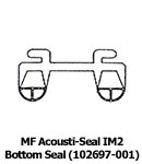 Modernfold Acousti-Seal IM2 Bottom Seal (102697-001)