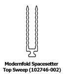 Modernfold Spacesetter Top Sweep (102746-002)
