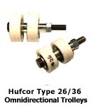 Hufcor Type 26 and 36 Omnidirectional Trolleys