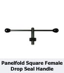 Panelfold Square Female Drop Seal Handle