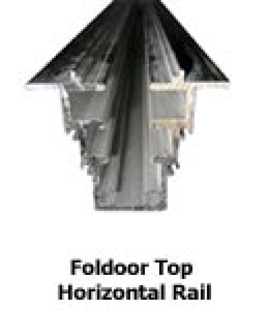 Foldoor Top Horizontal Rail