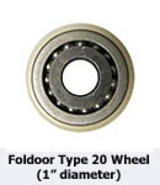 Foldoor Type 20 Wheel (1″ diameter)